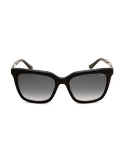Guess - Grey 100% UV Protected Square Shaped Sunglass For Women (GUS003735401FSG) (54)