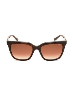 Guess - Brown 100% UV Protected Square Shaped Sunglass For Women (GUS003735452FSG) (54)