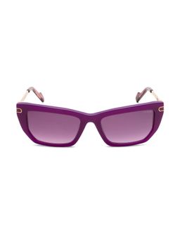 Guess - Purple 100% UV Protected Cat Eye Shaped Sunglass For Women (GUS003785281ZSG) (52)