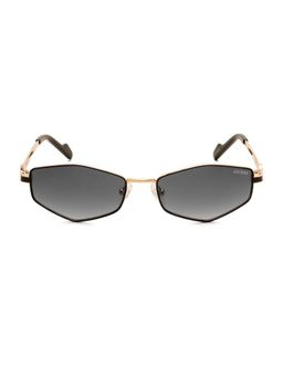 Guess - Grey 100% UV Protected Hexagonal Shaped Sunglass For Women (GUS003795502BSG) (55)