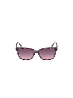 Guess - Grey 100% UV Protected Rectangular Shaped Sunglass For Women (GUS786983B53SG) (53)