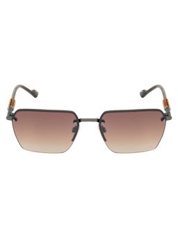 Royal Enfield - Brown Men Hexagon Sunglass (RE-20042-C06-58) (58)