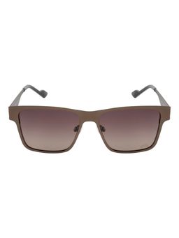 Royal Enfield - Brown Men Square Sunglass (RE-20049-C03-56) (56)