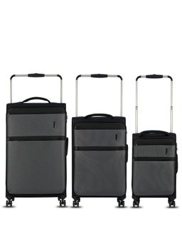 it luggage - Debonair World's Lightest 8 Wheel Soft Luggage (Pack of 3)