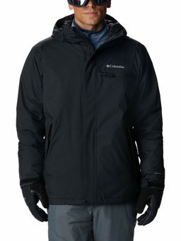 Columbia - Mens Black Omni-Heat Reflective Valley Point Jacket