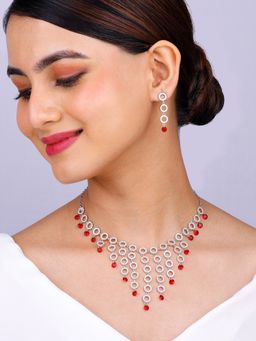 GIVA - Sterling Silver Love in Circles Set for Women