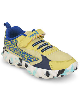 LIBERTY - Leap7x DENIAL-2 Sports Non Lacing Walking Shoes for Boys - Yellow