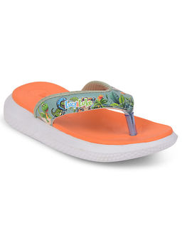 LIBERTY - Lucy&Luke HIPPO-10T Casual Flipflops for Boys with EVA Sole - Orange