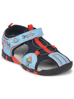 LIBERTY - Lucy&Luke ZOOT-1 Casual Sandals for Boys with EVA Sole - Blue