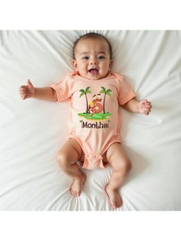 KNITROOT - Six Month Monkey Onesie (3-6 Months)