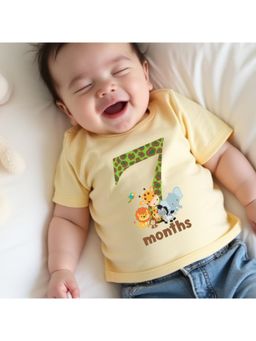 KNITROOT - Seven Months Jungle Theme T-shirt (6-12 Months)