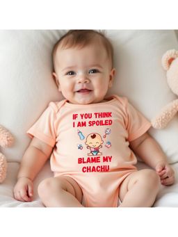 KNITROOT - If You Think I Am Spoiled Blame My Chachu Onesie