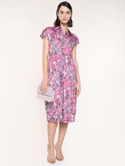 RAREISM - Women Berlong Multi A-Line Midi Dress