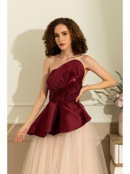 Natalia Livingston - Audrey Red Seq Top