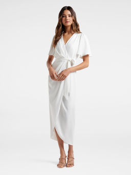 Forever New - Carolina Flutter Sleeve Midi Dress