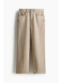 H&M - Men Beige Relaxed Jeans