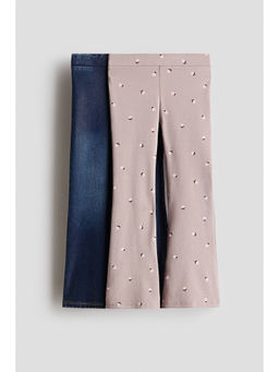 H&M - Girls Multi-Color 2-Pack Jeggings