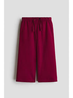 H&M - Girls Red Wide-Leg Pant