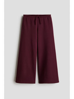 H&M - Girls Red Brushed-inside Pant
