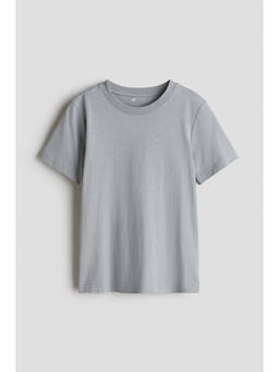 H&M - Boys Grey Cotton T-Shirt
