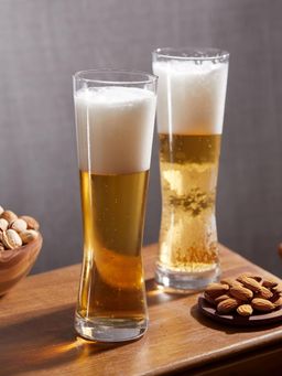 Trovea's - Tall Draft Beer Tumbler, Set of 2, 500Ml