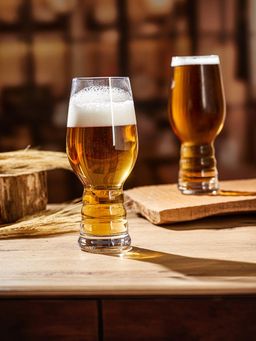 Trovea's - Bell Brew Crystal Beer Glass-Set of 2, 440Ml