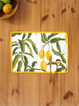 House This - Rasaal Set of 2 Table Placemats Yellow