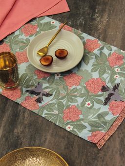 House This - Bulbul Set of 2 Table Placemats Multi