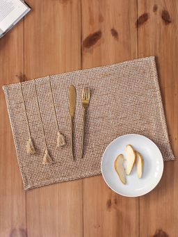 House This - Thundi Set of 2 Table Placemats Beige