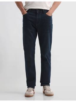 Arrow Newyork - Blue Men's Soho Tapered Fit Whiskered Jeans