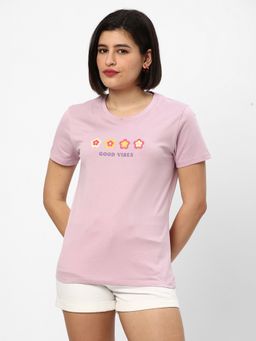 R&B - Purple Typographic Regular T-Shirt