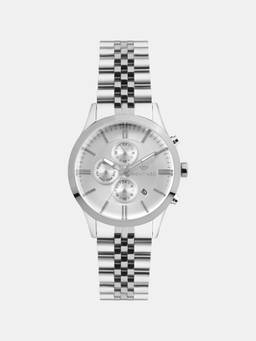 Mont Neo - Men Quartz Silver Dial Analog Stainless Steel Watch 1049M-M1103 (M)