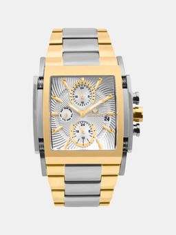 Mont Neo - Men Silver Dial Multi-Function Quartz Analog Stainless Steel Watch 1056M-M1203 (M)