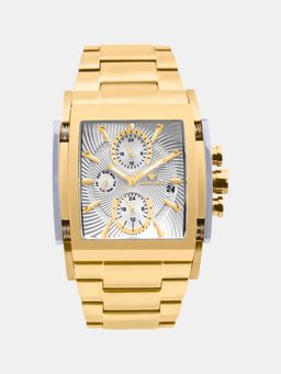 Mont Neo - Men Silver Dial Multi-Function Quartz Analog Stainless Steel Watch 1056M-M2203 (M)