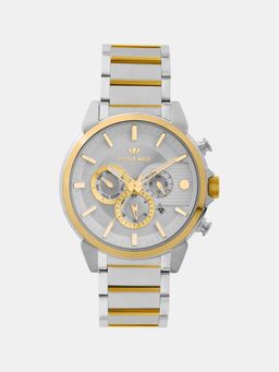 Mont Neo - Men Quartz Silver Dial Analog Stainless Steel Watch 1058M-M1203 (M)