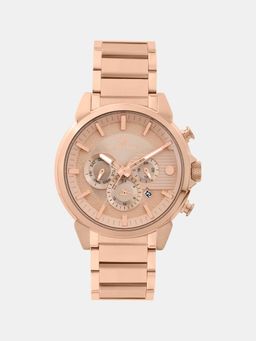 Mont Neo - Men Quartz Rose Gold Dial Multi-Function Metal Watch 1058M-M3307 (M)