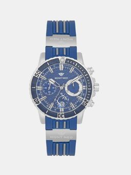 Mont Neo - Men Blue Chronograph Pu Watch 3504C-P1505 (M)