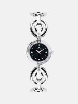 Mont Neo - Chic Black Analog Women Stainless Steel Watch 6303T-M1104 (M)