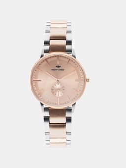 Mont Neo - Charming Rose Gold Analog Women Stainless Steel Watch 7009E-M1307 (M)