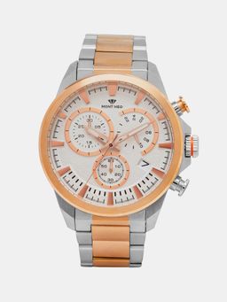 Mont Neo - Timeless White Chronograph Men Stainless Steel Watch 7011M-M1303 (M)