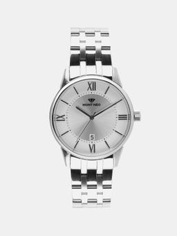 Mont Neo - Elegant Silver Analog Men Stainless Steel Watch 7019E-M1103 (M)