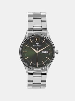 Mont Neo - Stylish Green Analog Men Stainless Steel Watch 8007T-M1114 (M)