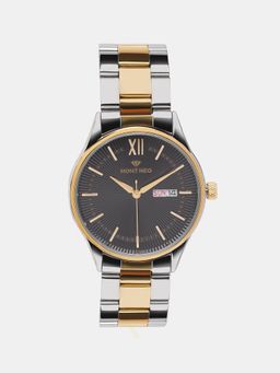 Mont Neo - Modern Black Analog Men Stainless Steel Watch 8007T-M1204 (M)