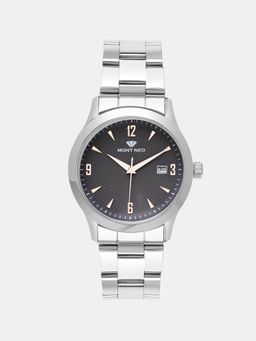 Mont Neo - Men Grey Analog Stainless Steel Watch 8010E-M1115 (M)