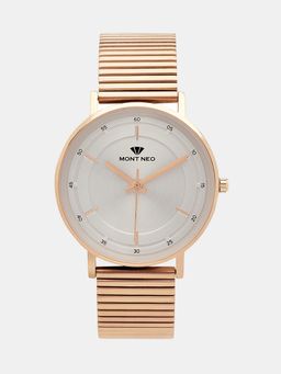 Mont Neo - Men Quartz Silver Dial Analog Metal Watch 8013T-B3303 (M)