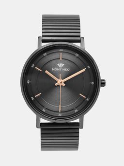 Mont Neo - Men Quartz Gun Dial Analog Metal Watch 8013T-B8816 (M)