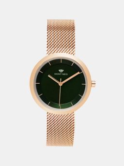 Mont Neo - Women Green Analog Stainless Steel Watch 9002T-B3314 (M)