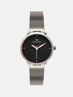 Mont Neo - Women Gun Analog Stainless Steel Watch 9006T-B8816 (M)