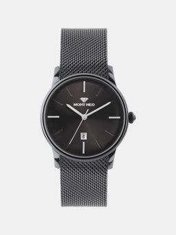 Mont Neo - Women Quartz Gun Dial Analog Mesh Watch L1052E-B8816 (M)