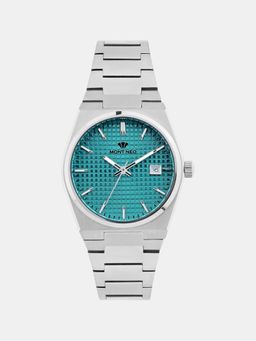 Mont Neo - Women Quartz Teal Dial Analog Stainless Steel Watch L3509E-M1118 (M)